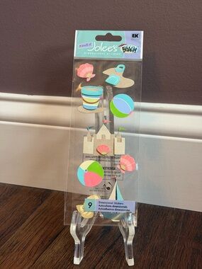 Jolee's Boutique, A Day at The Beach Dimensional Stickers, Sandcastles